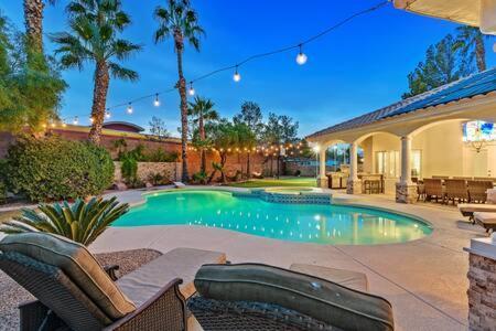 Lux 5Br Vegas Home W Pool, Spa, Games, Near Strip Las Vegas Eksteriør bilde