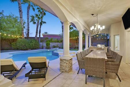 Lux 5Br Vegas Home W Pool, Spa, Games, Near Strip Las Vegas Eksteriør bilde