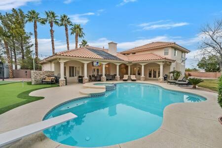 Lux 5Br Vegas Home W Pool, Spa, Games, Near Strip Las Vegas Eksteriør bilde