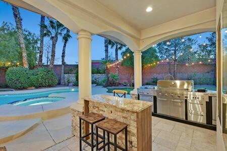 Lux 5Br Vegas Home W Pool, Spa, Games, Near Strip Las Vegas Eksteriør bilde