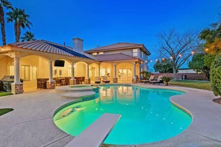 Lux 5Br Vegas Home W Pool, Spa, Games, Near Strip Las Vegas Eksteriør bilde